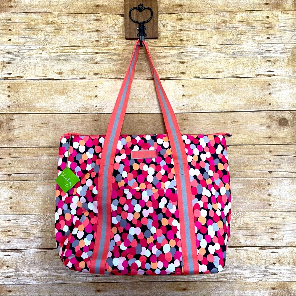 Vera Bradley Cooler Tote Pixie Confetti NWT